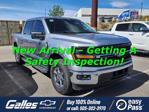Silver Metallic 2025 Ford F-150 XLT