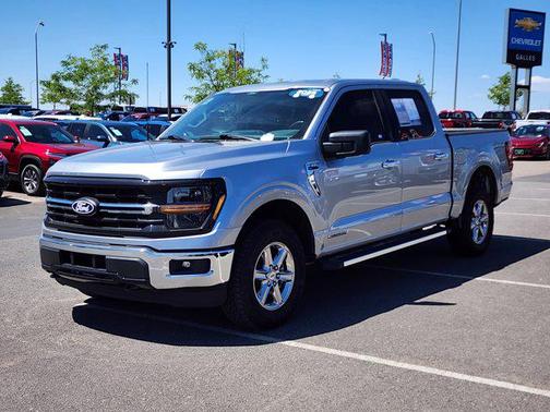 Silver Metallic 2025 Ford F-150 XLT