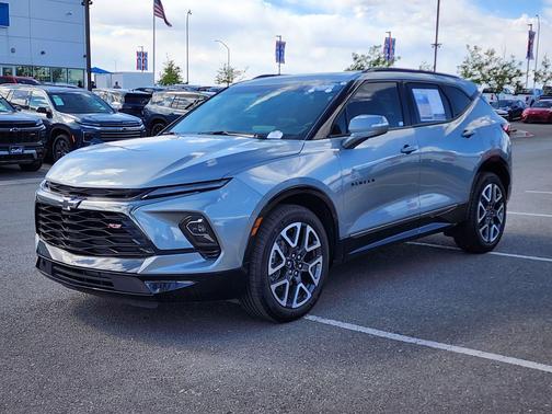 Sterling Gray Metallic 2025 Chevrolet Blazer RS