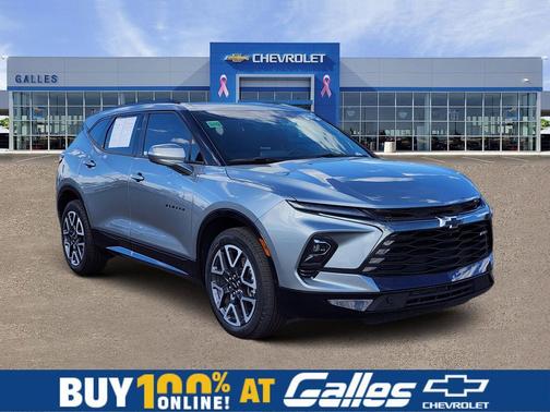 Sterling Gray Metallic 2025 Chevrolet Blazer RS