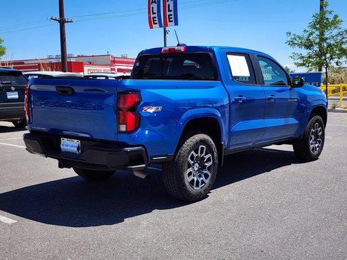 Glacier Blue Metallic 2023 Chevrolet Colorado Z71