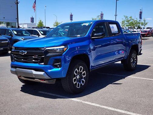 Glacier Blue Metallic 2023 Chevrolet Colorado Z71