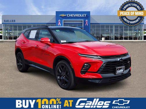Red Hot 2023 Chevrolet Blazer RS