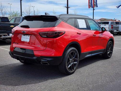 Red Hot 2023 Chevrolet Blazer RS