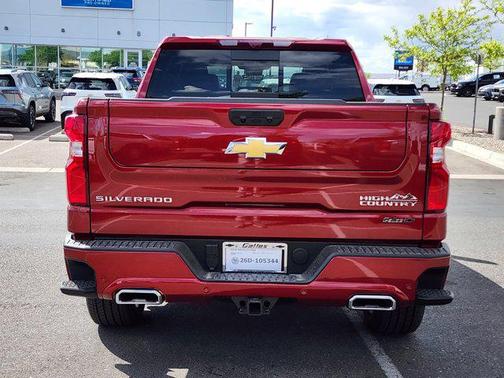 Radiant Red Tintcoat 2026 Chevrolet Silverado 1500 High Country