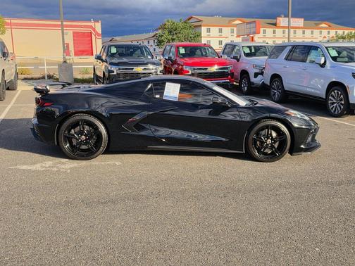 Black 2025 Chevrolet Corvette Stingray w/3LT