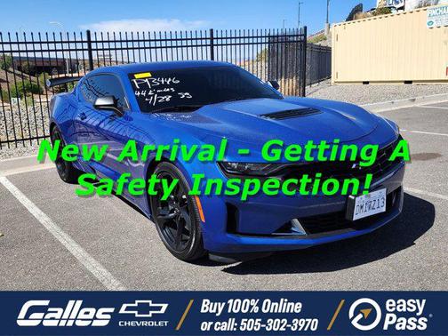 Riverside Blue Metallic 2022 Chevrolet Camaro RWD Coupe LT1