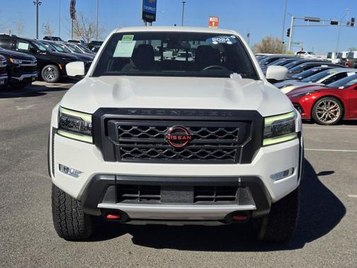 Glacier White 2024 Nissan Frontier PRO-4X