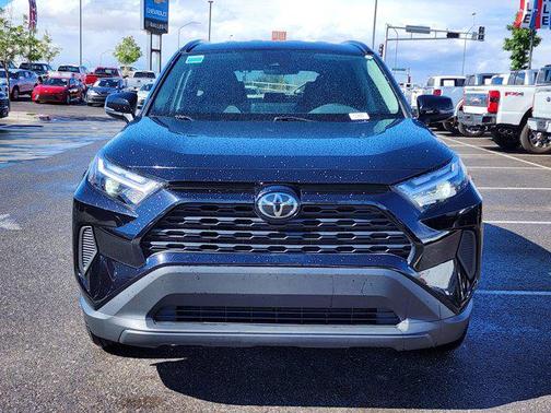 Midnight Black Metallic 2025 Toyota RAV4 Hybrid XLE