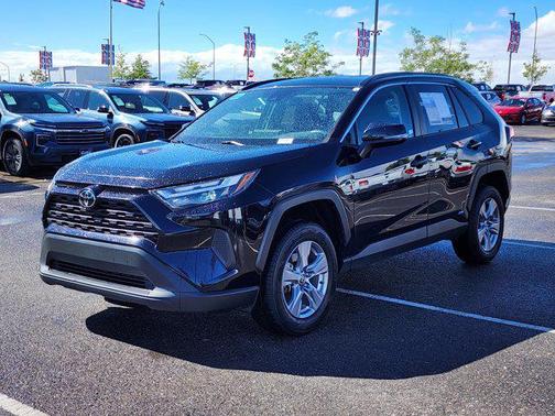 Midnight Black Metallic 2025 Toyota RAV4 Hybrid XLE