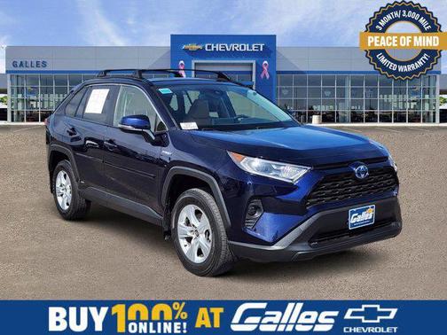 Black 2021 Toyota RAV4 Hybrid XLE
