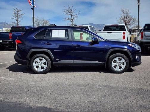 Black 2021 Toyota RAV4 Hybrid XLE