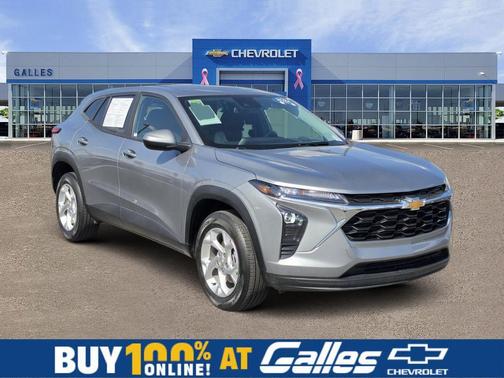 Sterling Gray Metallic 2024 Chevrolet Trax LS