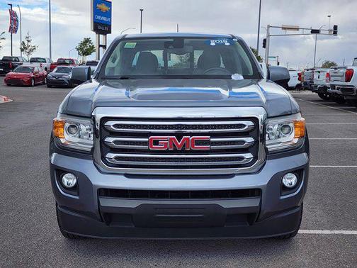 Satin Steel Metallic 2019 GMC Canyon SLE