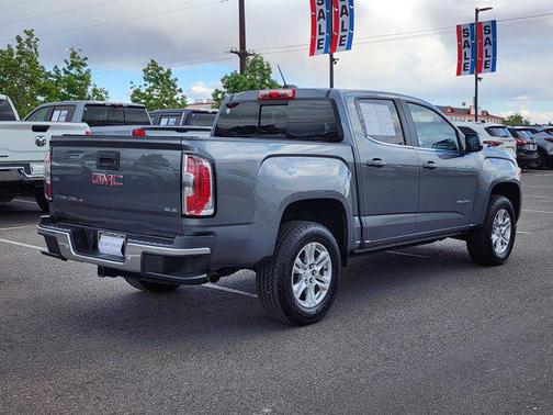Satin Steel Metallic 2019 GMC Canyon SLE