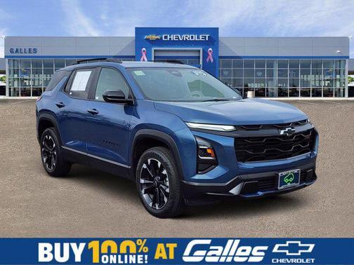 Lakeshore Blue Metallic 2025 Chevrolet Equinox AWD RS