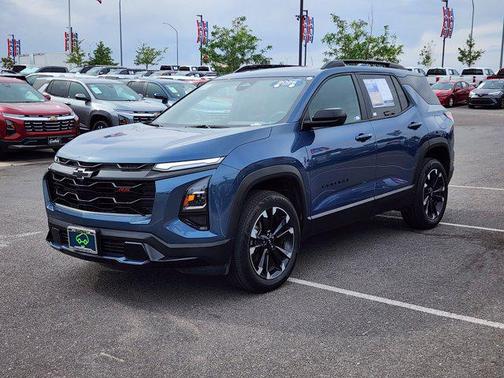 Lakeshore Blue Metallic 2025 Chevrolet Equinox AWD RS