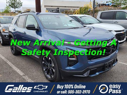 Lakeshore Blue Metallic 2025 Chevrolet Equinox AWD RS