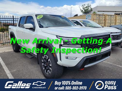 Glacier White 2023 Nissan Frontier PRO-4X