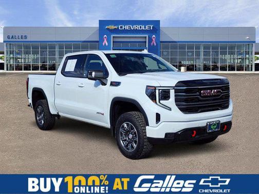 Summit White 2025 GMC Sierra 1500 AT4