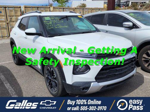 Summit White 2022 Chevrolet Trailblazer LT