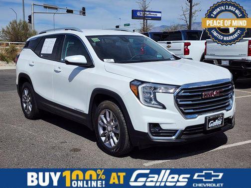 Summit White 2024 GMC Terrain SLT