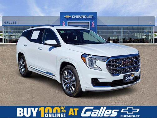 Summit White 2024 GMC Terrain Denali