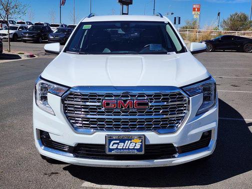 Summit White 2024 GMC Terrain Denali