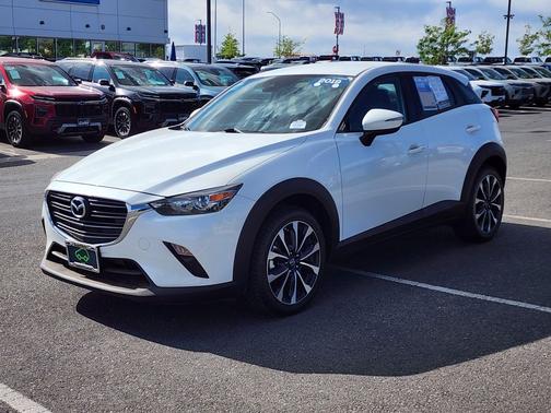 Snowflake White Pearl 2019 Mazda CX-3 Touring