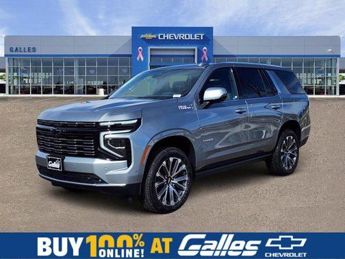 Sterling Gray Metallic 2026 Chevrolet Tahoe 4WD High Country