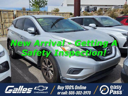 Brilliant Silver Metallic 2016 Nissan Murano S
