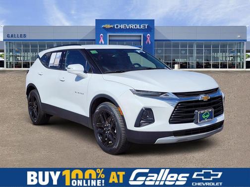 Summit White 2022 Chevrolet Blazer 2LT