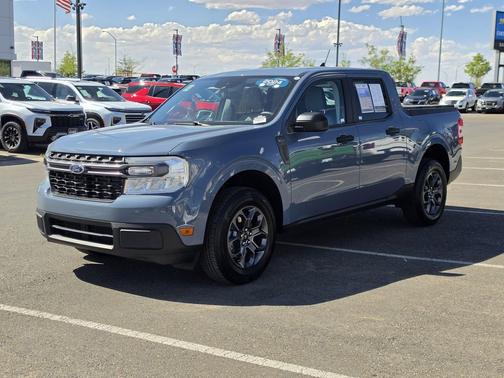 Azure Gray Metallic Tri-Coat 2024 Ford Maverick XLT