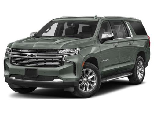 Silver Sage Metallic 2023 Chevrolet Suburban Premier