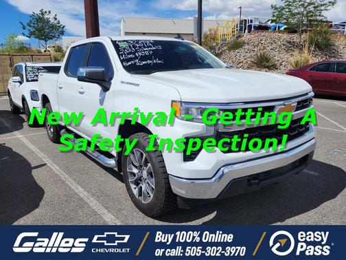 Summit White 2023 Chevrolet Silverado 1500 LT