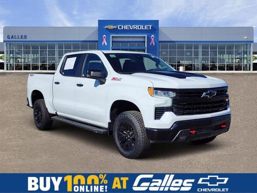 Summit White 2023 Chevrolet Silverado 1500 LT Trail Boss