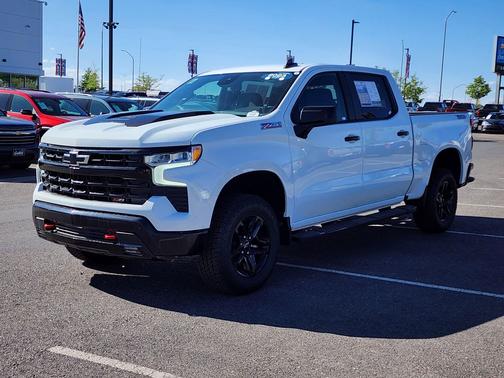 Summit White 2023 Chevrolet Silverado 1500 LT Trail Boss