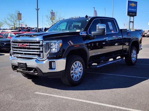 Onyx Black 2020 GMC Sierra 3500 SLT