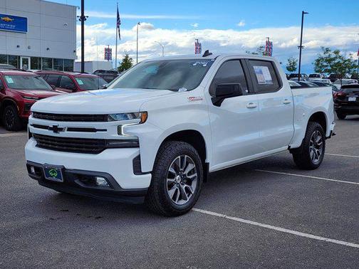 Summit White 2021 Chevrolet Silverado 1500 RST