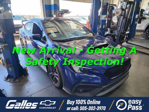 Sapphire Blue 2022 Subaru WRX Premium