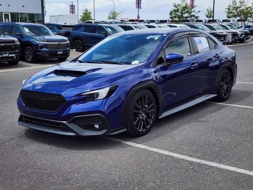 Sapphire Blue 2022 Subaru WRX Premium