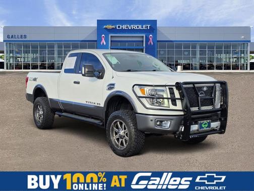 Pearl White 2017 Nissan Titan XD PRO-4X