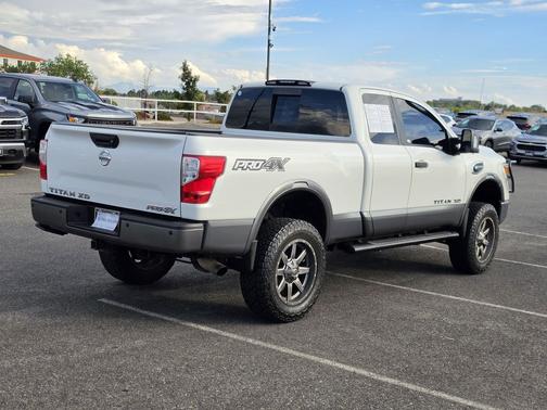 Pearl White 2017 Nissan Titan XD PRO-4X