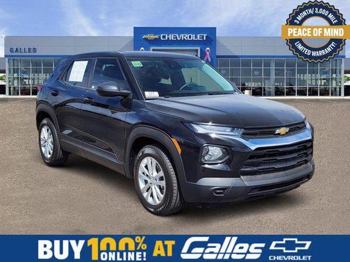 Mosaic Black Metallic 2022 Chevrolet Trailblazer LS