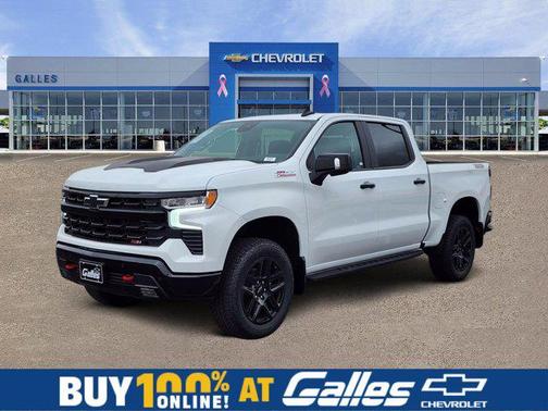 Summit White 2026 Chevrolet Silverado 1500 LT Trail Boss
