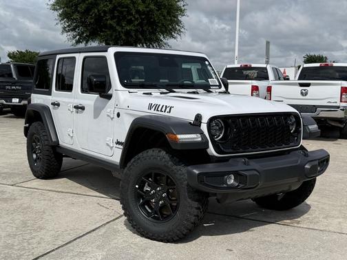 Bright White Clearcoat 2026 Jeep Wrangler Willys