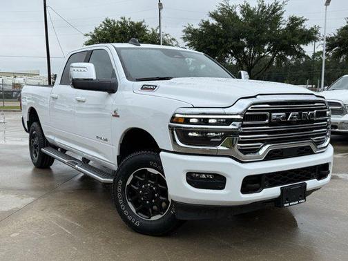 Bright White Clearcoat 2025 RAM 2500 Laramie Crew Cab 4x4 6'4' Box