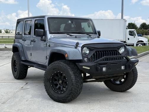 Billet Silver Metallic Clearcoat 2016 Jeep Wrangler Unlimited Sport