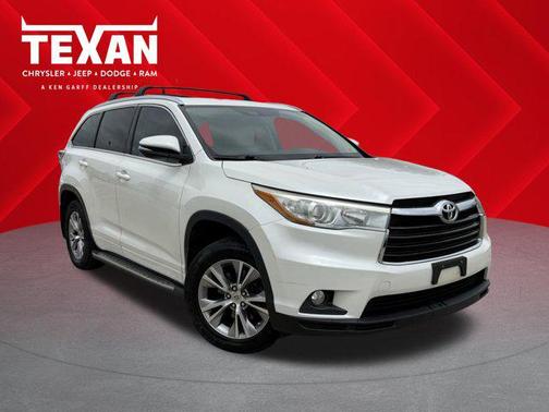 Blizzard Pearl 2015 Toyota Highlander XLE