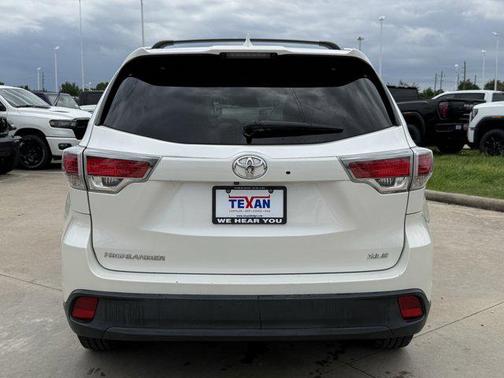 Blizzard Pearl 2015 Toyota Highlander XLE
